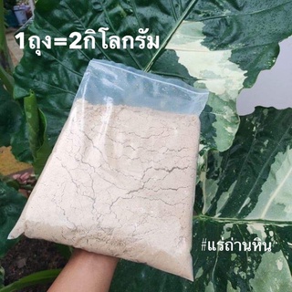 ผงแร่ถ่านหิน บอนสี ไม่สี บำรุงต้นไม้ คนละ1ถุง คนรักต้นไม้