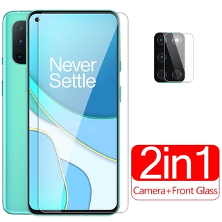 2in1 For oneplus 8T Glass Back Camera Lens Screen Protector For Oneplus 8T Tempered Glass One Plus 8 T T8 Oneplus8T 1+8T Protective Glass Film