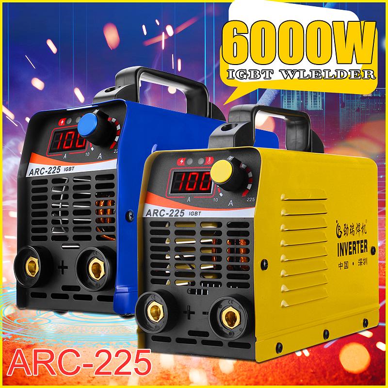 เครื่องเชื่อมไฟฟ้า 220V 50/60Hz 10-225A TIG/MMA ARC-225 IGBT