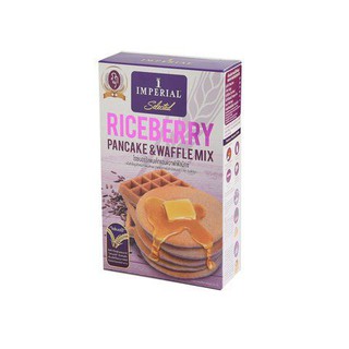 Imperial Riceberry Pancake&amp;waffle Mix อิมพีเรียลแพนเค้กข้าวไรซ์เบอร์รี่และวาฟเฟิลมิกซ์