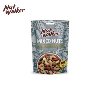 นัท วอล์คเกอร์ มิกซ์นัทอบไม่ใส่เกลือ 150 ก. Natural Toasted & Unsalted Mixed Nuts 150 g.