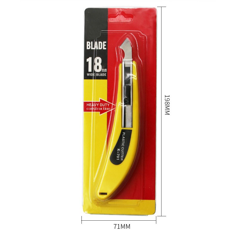 คัทเตอร์ช่าง แถมใบมีด 2 ใบ ในด้าม คัตเตอร์ มีดช่าง มีดคัตเตอร์ ชุดมีด มีใบมีดแยกขาย 10 ใบ - รูปที่ 5