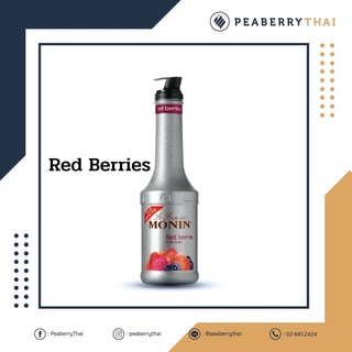 MONIN Red Berries Fruit Mix 1L เรดเบอร์รี่ฟรุ๊ตมิกซ์ 1 ลิตร