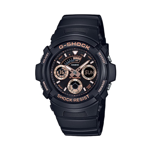 (แท้ประกันCMG) CASIO G-SHOCK นาฬิกาข้อมือ รุ่น AW-591GBX-1A4DR สายเรซิน สีดำ black