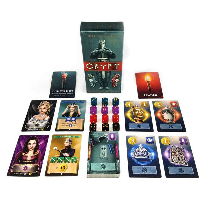 Crypt board game แถมซองใส่การ์ด Wi 60 - alisa.gam - ThaiPick