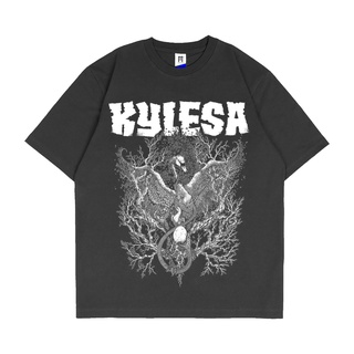 oversize T-shirt Kylesa เสื้อยืดลําลอง แขนสั้น พิมพ์ลาย SWANSOFBLACKASH พรีเมี่ยม สําหรับผู้ชาย ผู้หญิง S-5XL