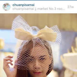 ที่คาดผม chuanpisamai มือสอง ใส่ถ่ายรูปอย่างเดียว