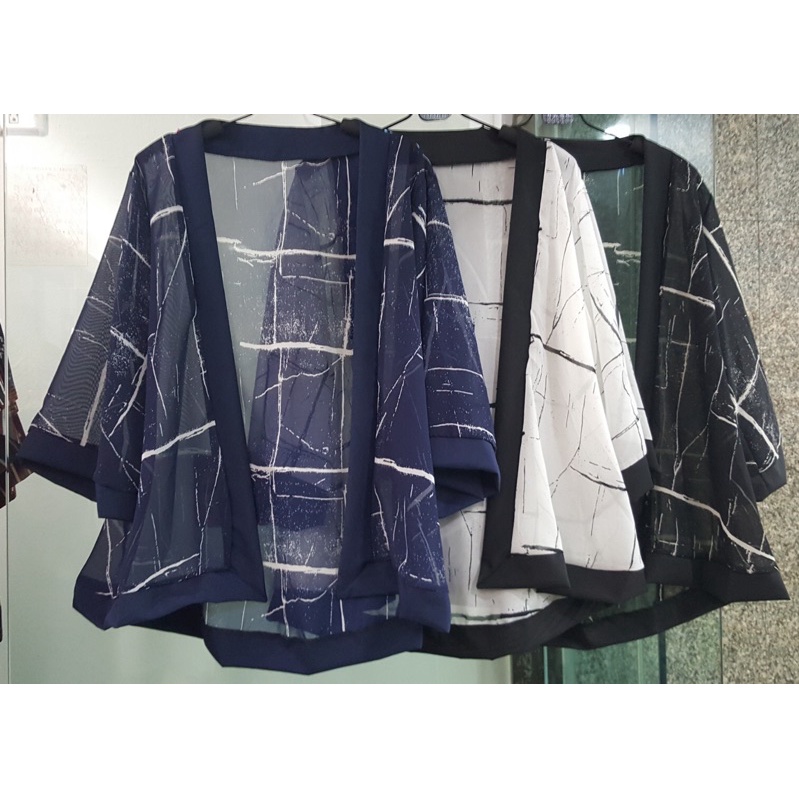 Capes 187 บาท เสื้อคลุมกิโมโน kimono สไตล์ญี่ปุ่น เกาหลี Women Clothes