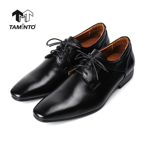ส่งฟรี!! Taminto รองเท้าผู้ชาย รองเท้าหนังแท้ แบบผูกเชือก สไตล์อ็อกซ์ฟอร์ด เจ้าบ่าว B3611 Men's Oxfords