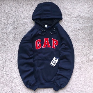 เสื้อแจ็กเก็ตกันหนาว มีฮู้ด ปักลาย NAVY GAP FULLTAG &amp; LEBEL สําหรับผู้ชาย และผู้หญิง