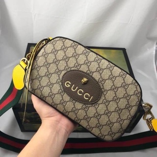 กระเป๋า gucci box สะพายข้าง หนังแท้100%