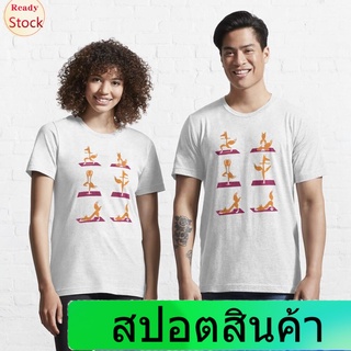 เสื้อยืดแขนสั้น FOX YOGA T Shirt Essential T-Shirt Sports T-shirt