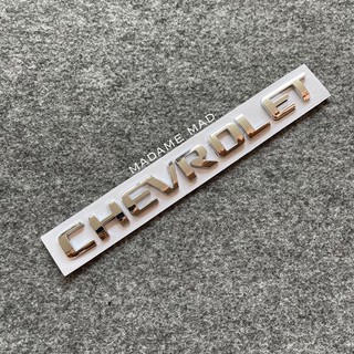 โลโก้ CHEVROLET ตัวอักษรแยก ขนาด 19x1.8cm