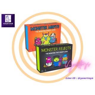 Monster Rejects Board Game (ภาษาอังกฤษ) - บอร์ดเกม Monster Misfits