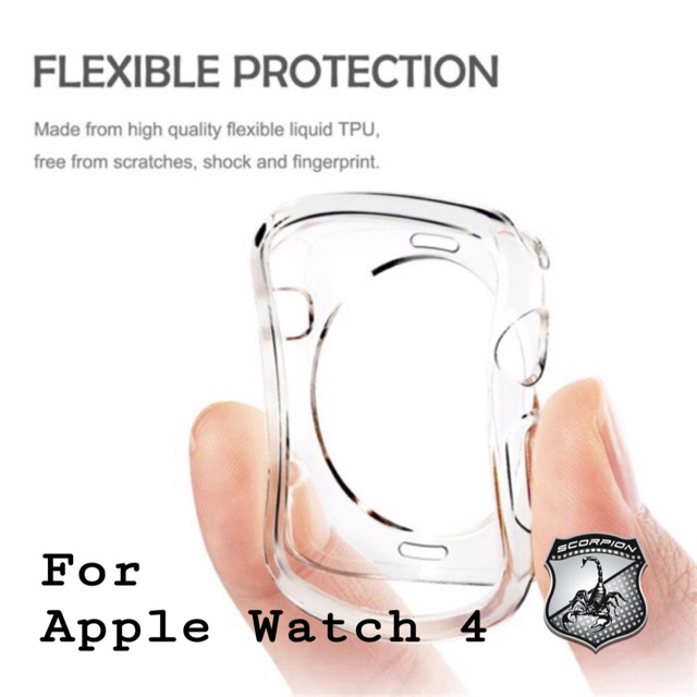 New‼️ เคสใส Apple Watch 4 / 5 ขนาด 40/44 mm  (ไม่คลุมจอ)
