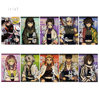 โปสเตอร์ลาย demon slayer kimetsu no yaiba สําหรับติดตกแต่งผนังบ้าน