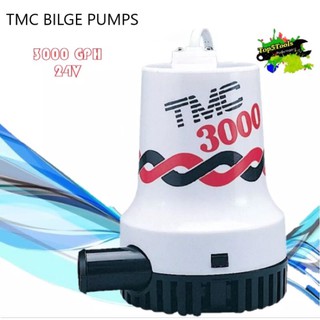 ปั้มน้ำเรือ ปั้มดูดน้ำ ปั้มการการเกษตร Heavy Duty Electric Submersible Bilge Pumps 3000 gph 24v