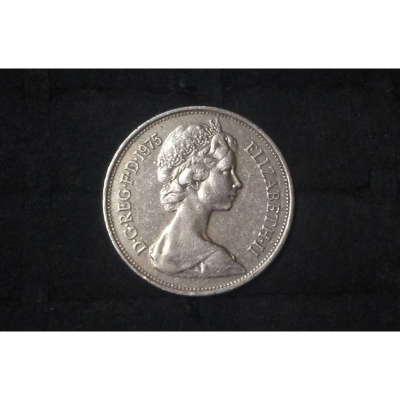 เหรียญ​ต่างประเทศ​(547)United Kingdom​ 1975