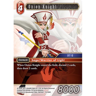 FF-16-004 Onion Knight Final Fantasy Opus 1 Common - EN 16-004C 0821000023082