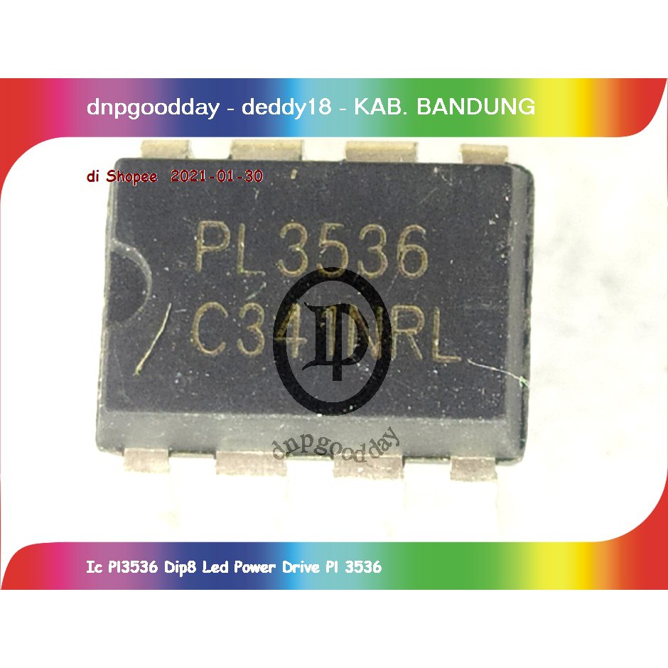 Ic Pl3536 Dip8 Led Power Drive Pl 3536