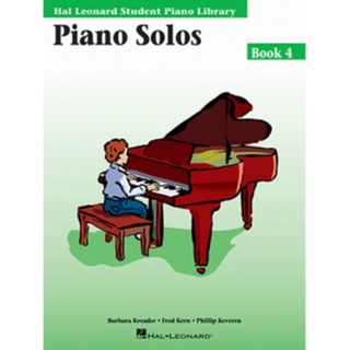 หนังสือเรียนเปียโน PIANO SOLOS BOOK 4 Hal Leonard Student Piano Library