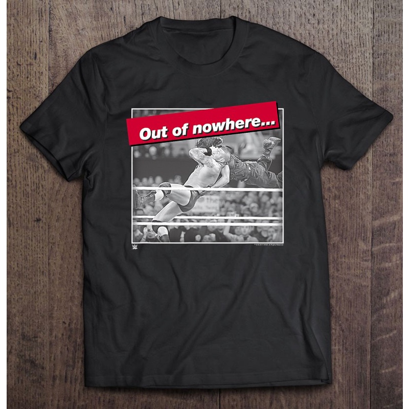 เสื้อยืด พิมพ์ลาย Wwe Rko Out Of Nowhere Randy Orton 3 สําหรับผู้ชาย