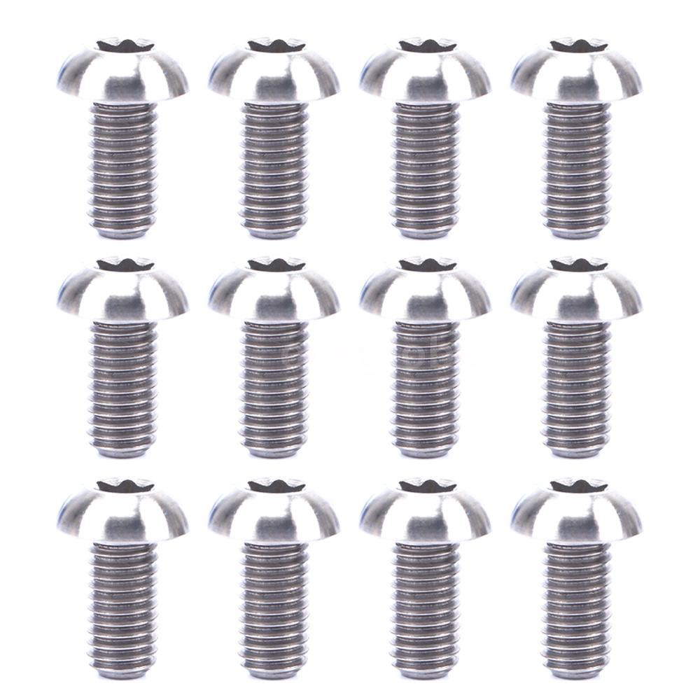 Ready Stock OG RISK 12PCS M510mm Disc Disk Brake Rotor Bolts T25 Torx ...