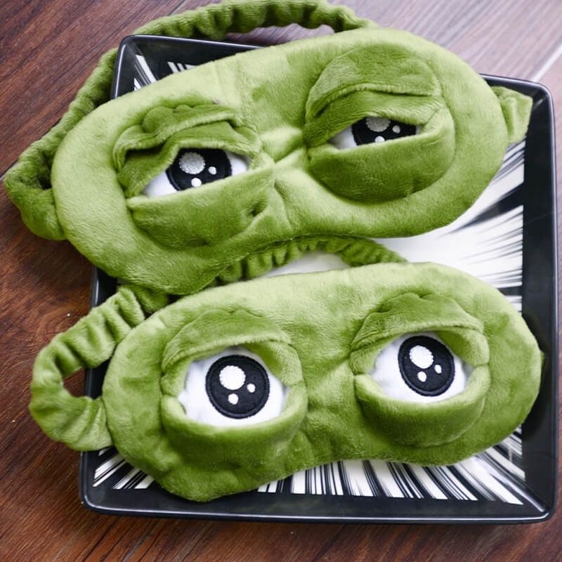 NECE eye mask แผ่นความเย็น ผ้าปิดตา หน้ากากปิดตา หน้ากากตากบ นอนหลับ ผ้าปิดตาพร้อมเจล ลายน่ารัก​กวนๆ