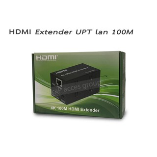 กล่องแปลงสัญญาณ HDMI to LAN UTP Extender HD Network Signal Extender with Audio 100เมตร 4K Cat5e / Cat6