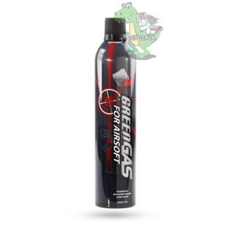 Gas Puff Dino Green Gas ฝาดำ  600ml made in taiwan  1 กระป๋อง