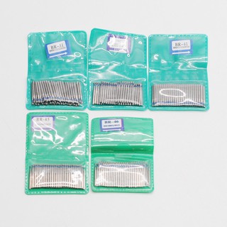 Dental Lab Diamond FG High Speed Burs for Polishing Smoothing 50Pcs Dental Burs BR Series