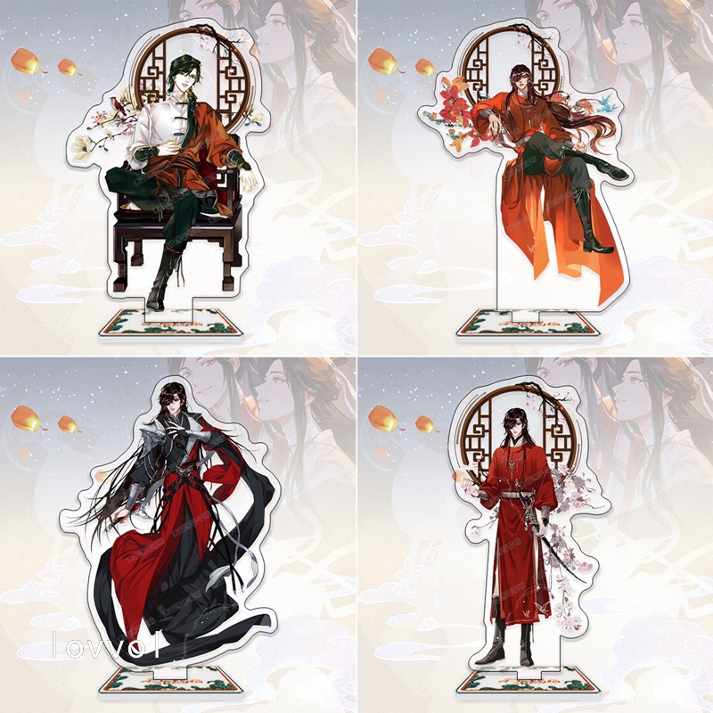 โมเดลฟิกเกอร์อะคริลิค รูปอนิเมะ Heaven Official's Blessing สําหรับตกแต่งโต๊ะทํางาน