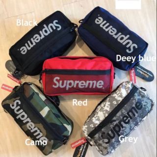 ❤กระเป๋า Supreme Waist &amp; Crossbody Bag สะพายได้3แบบ สะพายข้าง คาดอก คาดเอว