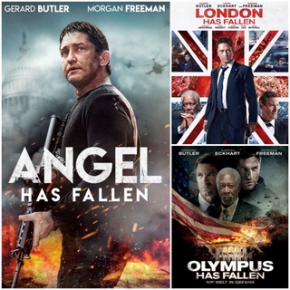 [DVD HD] ฝ่าวิกฤติ วินาศกรรมทำเนียบขาว ครบ 3 ภาค-3 แผ่น Olympus/London/Angel Has Fallen 3-Movie Collection