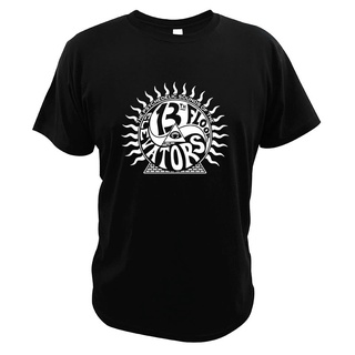 เสื้อยืดครอปเสื้อยืดลําลอง แขนสั้น พิมพ์ลายกราฟฟิค The 13th Floor Elevators Rock Band Awesome แฟชั่นฤดูร้อน สําหรับผู้ชา