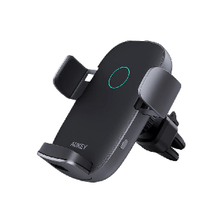 AUKEY HD-C52 ที่ยึดมือถือ Wireless Car Charger 10W Qi Fast Charging AutoClamping Car Phone Holder Compatible รุ่น HD-C52