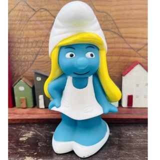 ออมสินสเมิร์ฟ smurf คลาสสิค ตัวกลางๆ น่ารักๆ ไม่มีปั้ม ฝากดั้งเดิม