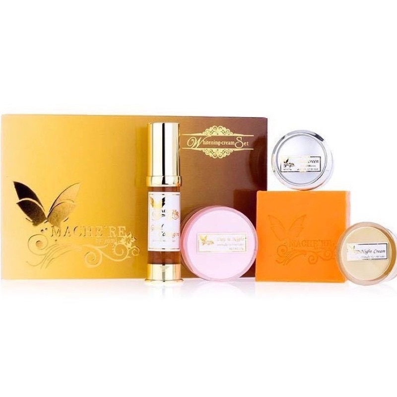 มาเชอรี่ บาย จูมิ Whitening Cream Set(สีทอง)