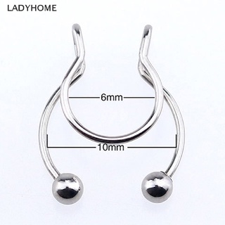Ladyhome จิวจมูก แบบคลิปหนีบ ไม่ต้องเจาะรู