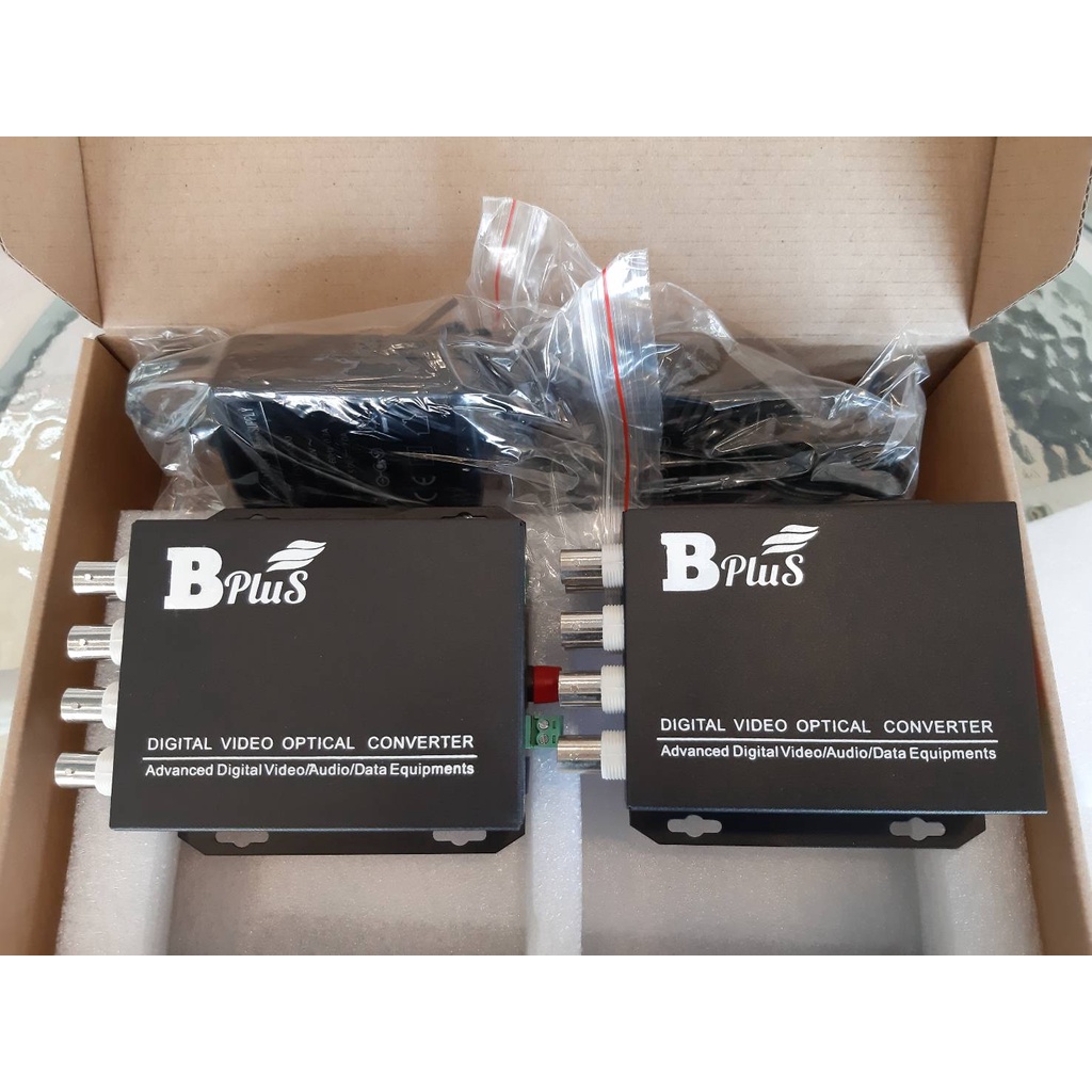 FIBER OPTIC VIDEO CONVERTER 8CH Analog 720P