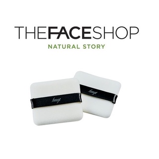 [THE FACE SHOP] Daily Beauty Tools Square Flocking Puff (2EA)   พัฟแต่งหน้า ทรงสี่เหลี่ยม  สินค้าเกาหลีแท้ๆส่งตรงจากเกาหลี