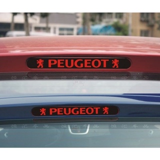 สติกเกอร์ไฟเบรกรถยนต์ สําหรับ Peugeot 206 207 206 207 307