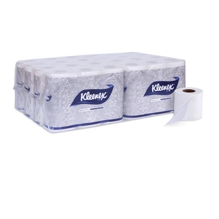 กระดาษชำระ ม้วนเล็ก Kleenex 48 ม้วน (6ม้วนx8แพ็ค) -03613