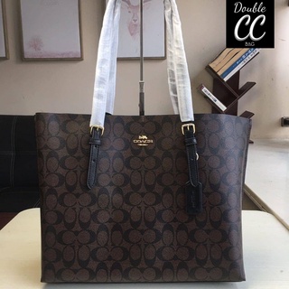 (แท้ 💯%‼) COACH MOLLIE TOTE