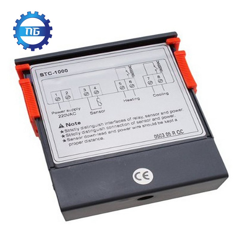เทอร์โมควบคุมอุณหภูมิแบบดิจิตอล 220V/STC-/1000 พร้อม NTC