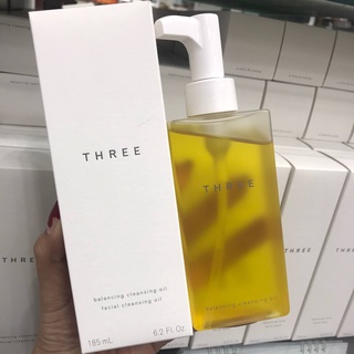 คลีนซิ่งออยล์ Three Balancing Cleansing Oil R 185ml.ตัวใหม่ รุ่น R