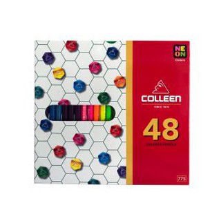 COLLEEN สีไม้ Colleen 48 สี 48 แท่ง กล่องกระดาษ (8851316006932)