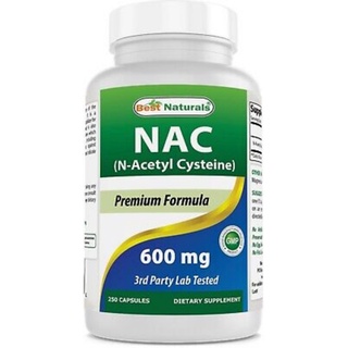 Best Naturals NAC 600 mg 250 Capsules