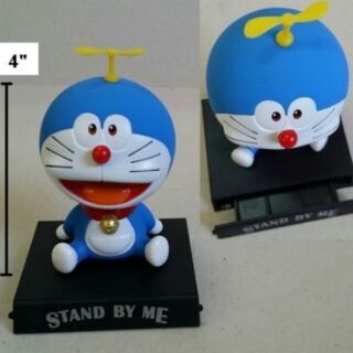 ตุ๊กตาหัวโยก ด้านในเป็นสปริง ไว้ติดหน้ารถ หรือ ตกแต่ง ได้คะ ลาย โดเรม่อน Doraemon ขนาดสูง 4 นิ้ว