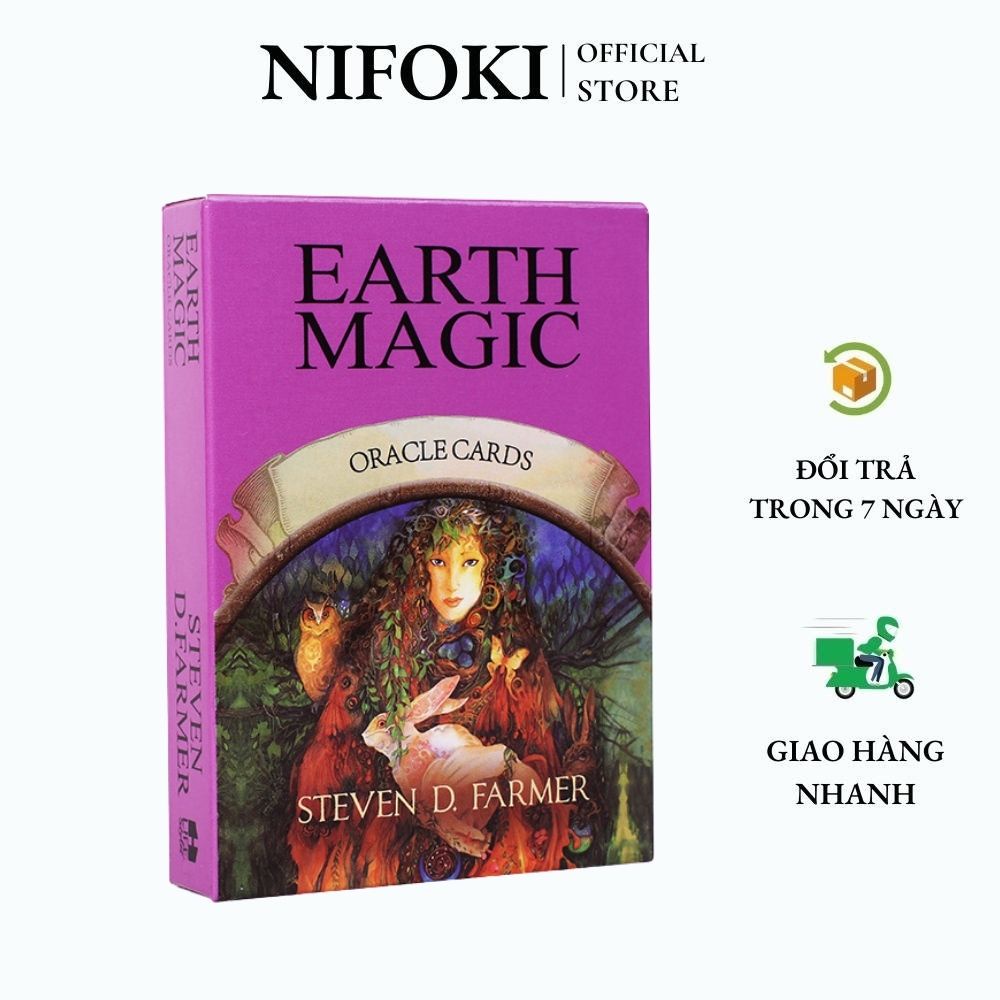 Earth Magic Oracle Cards Nifoki D1 Deck